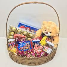 Cesta de chocolate Luxo